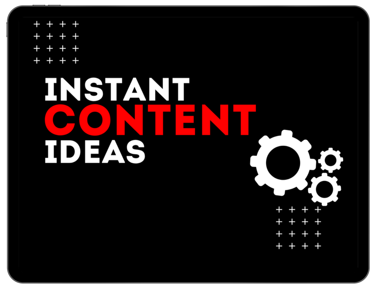 Instant content ideas