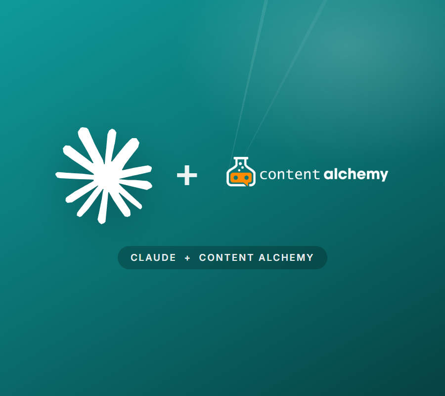 Claude from Anthropic powering Content Alchemy